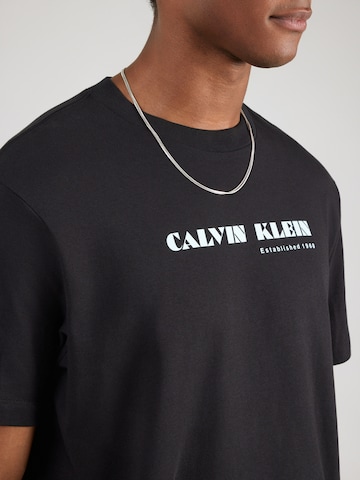 Tricou de la Calvin Klein Jeans pe negru