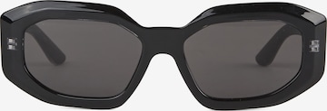 Karl Lagerfeld Слънчеви очила ' VERLÄNGERTES LOGO ' в черно: отпред