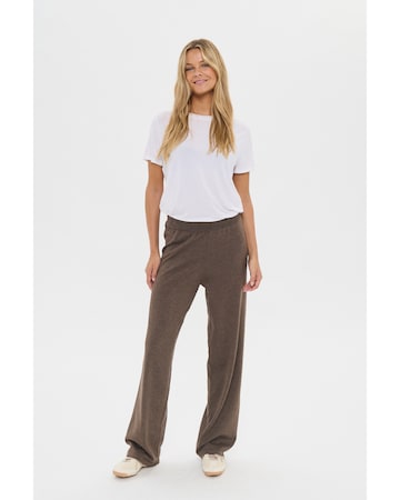 Regular Pantalon 'Mila' SAINT TROPEZ en marron