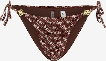 GUESS Bikini Bottoms in Brown: front