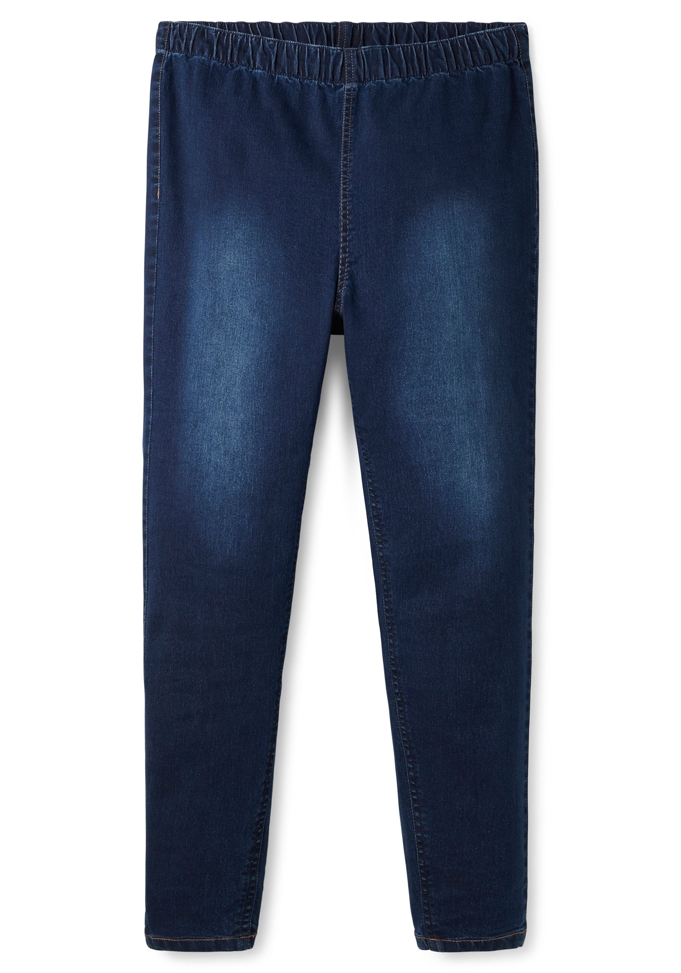 SHEEGO Skinny Jeggings in Blauw: voorkant