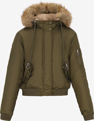 MYMO Winter Jacket in Green: front