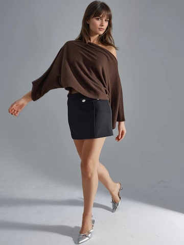 Busem Sweater in Brown