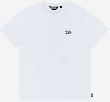 Lonsdale London - Camiseta 'Spikhill' en blanco: frente