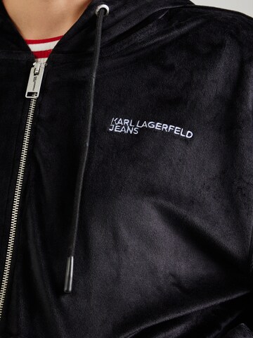 Hanorac de la KARL LAGERFELD JEANS pe negru