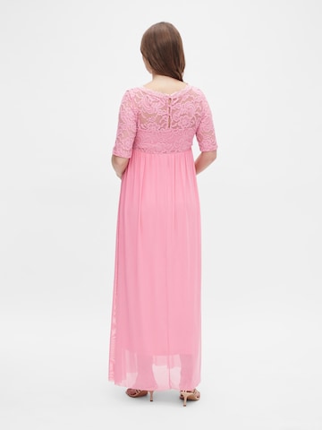 MAMALICIOUS Suknia wieczorowa 'Mivana' w kolorze różowy