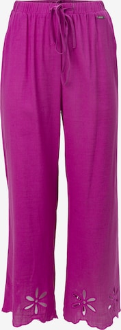 Influencer Loosefit Hose in Lila: Vorderseite