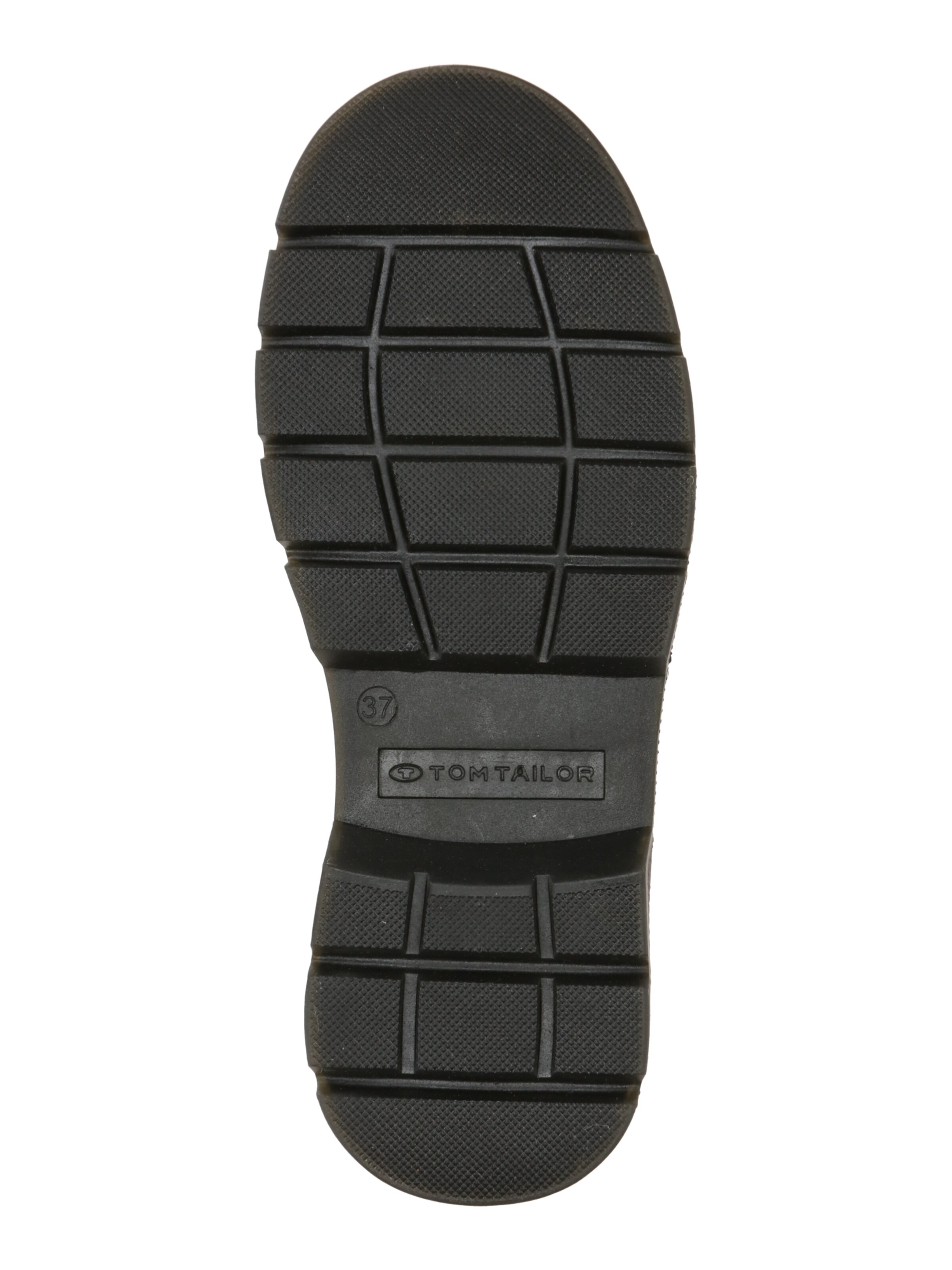 TOM TAILOR Enkellaarsjes in Zwart