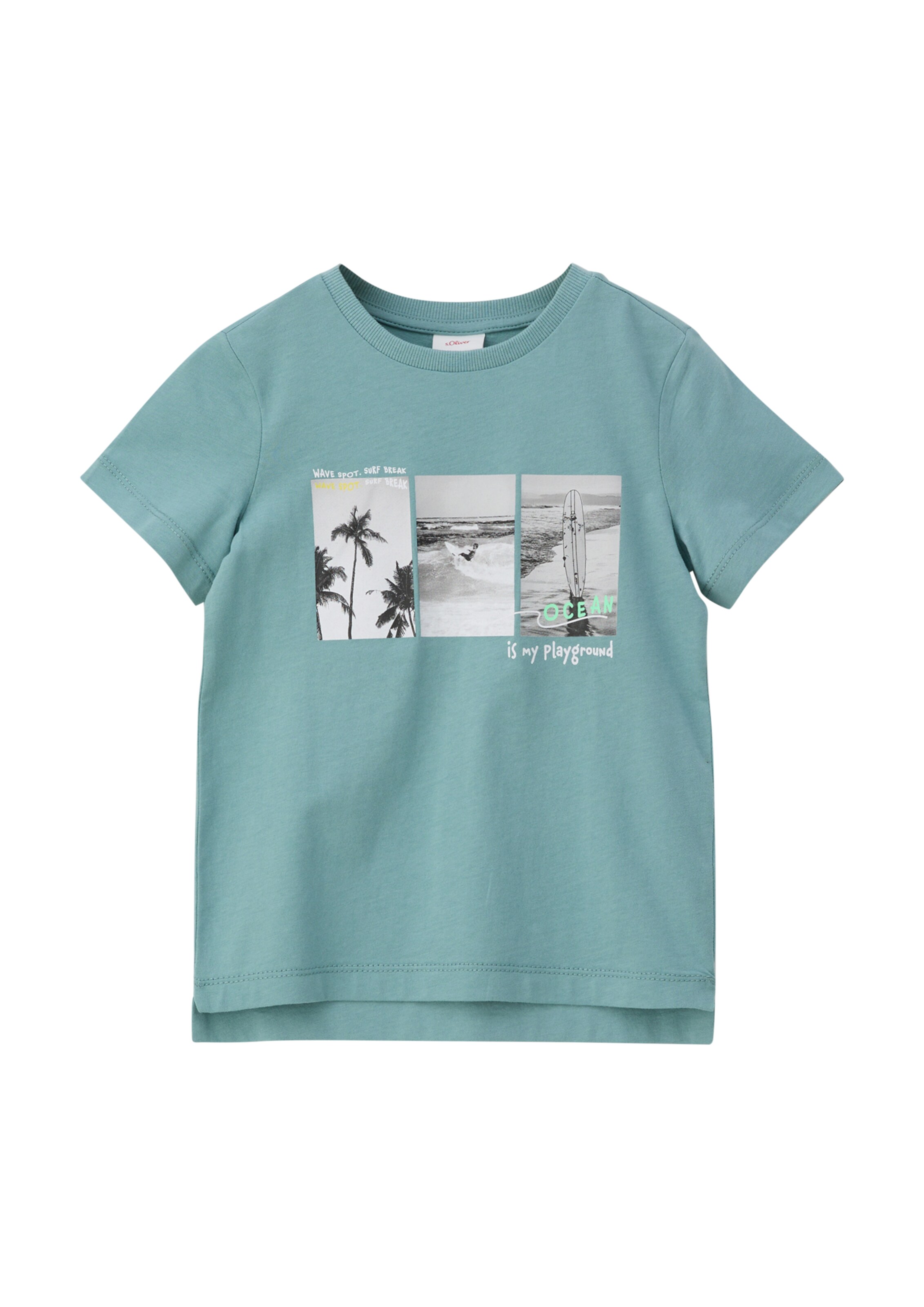 T-Shirt s.Oliver en bleu : devant