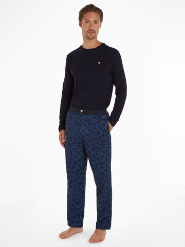 Tommy Hilfiger Underwear Pyjama lang in Blau: predná strana