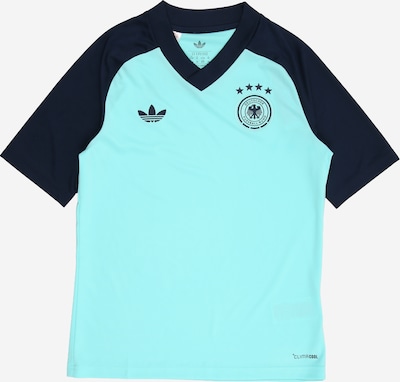 Sportiniai marškinėliai 'Germany 26 Away Pre Match' iš ADIDAS PERFORMANCE, spalva – nakties mėlyna / šviesiai mėlyna, Prekių apžvalga