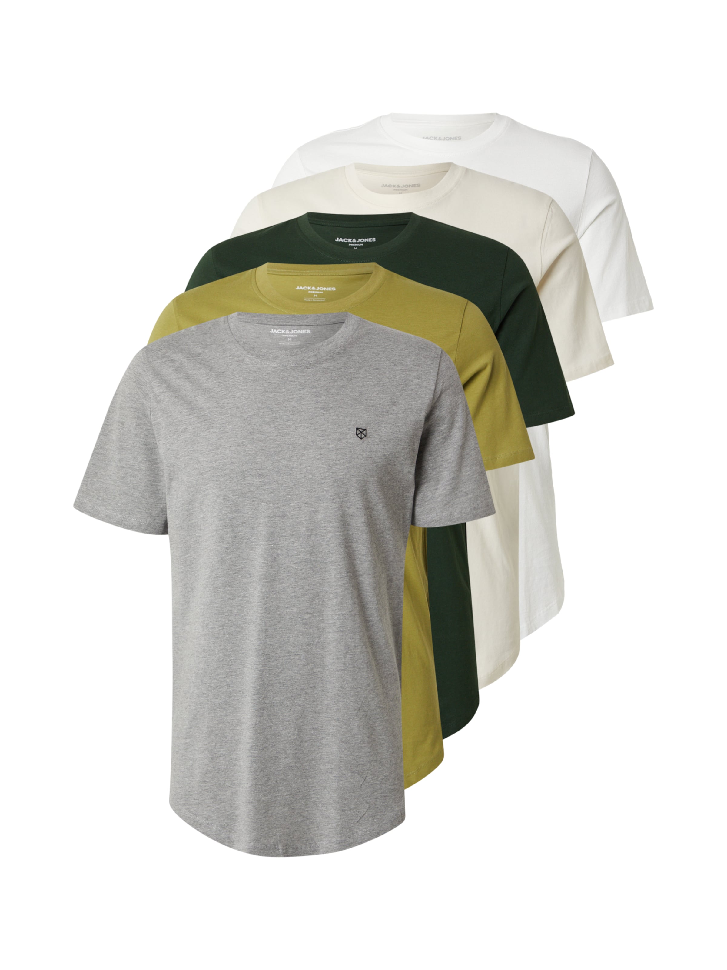 Jack & Jones Premium Shirt 'JPRBLABRODY' in Beige: front