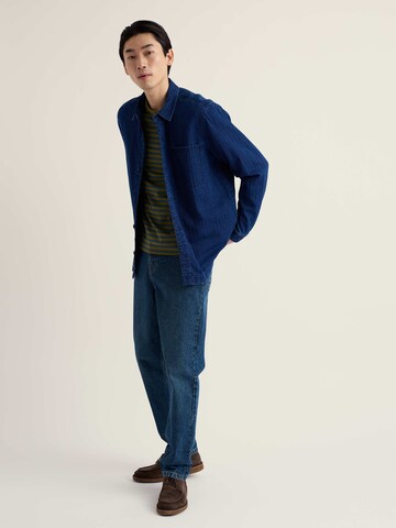 Tricou 'Sailor' de la Seasalt Cornwall pe verde