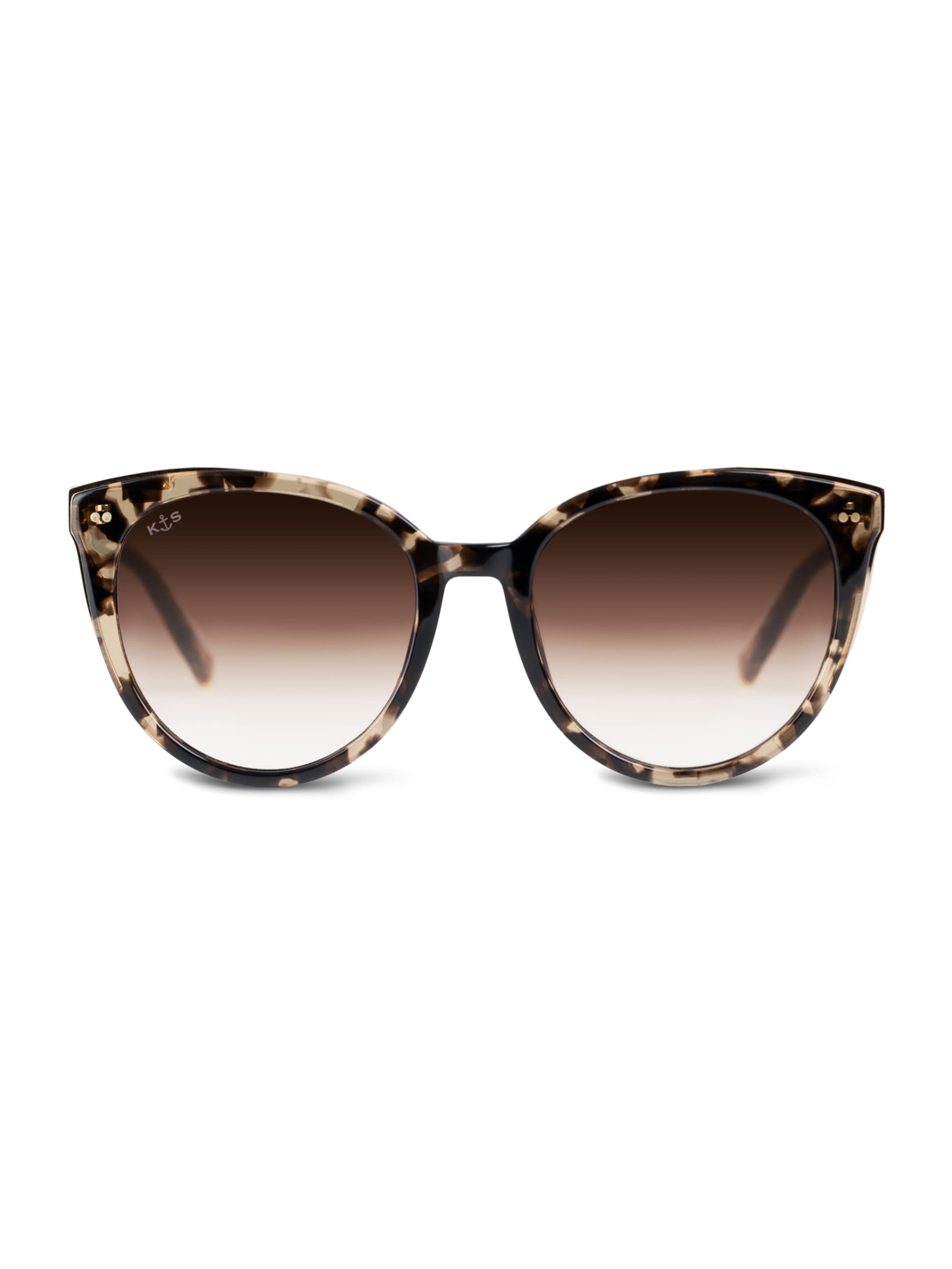 Kapten & Son Solglasögon 'Manhattan Crystal Tortoise Brown' i brun