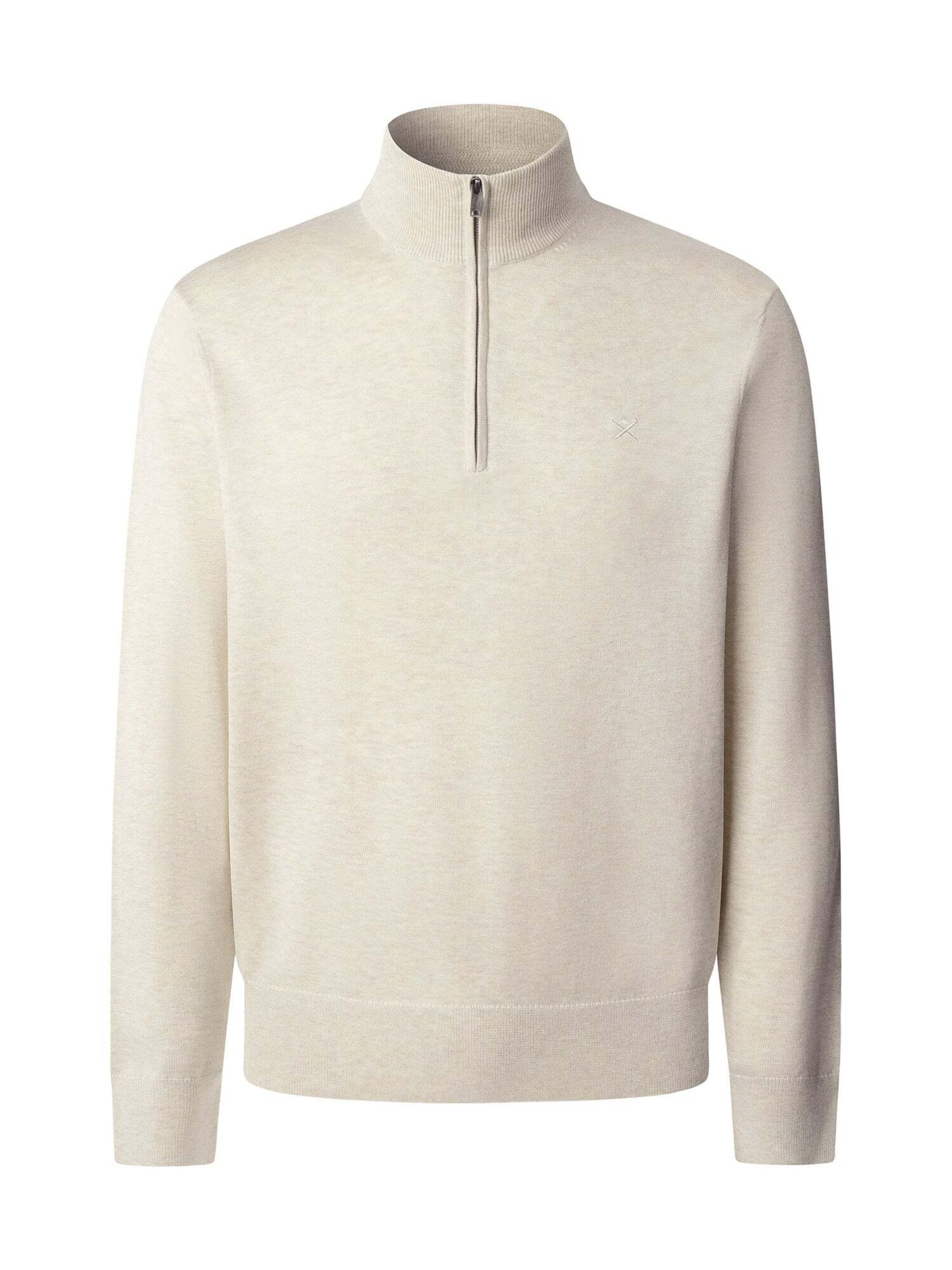 Pull-over Hackett London en blanc : devant
