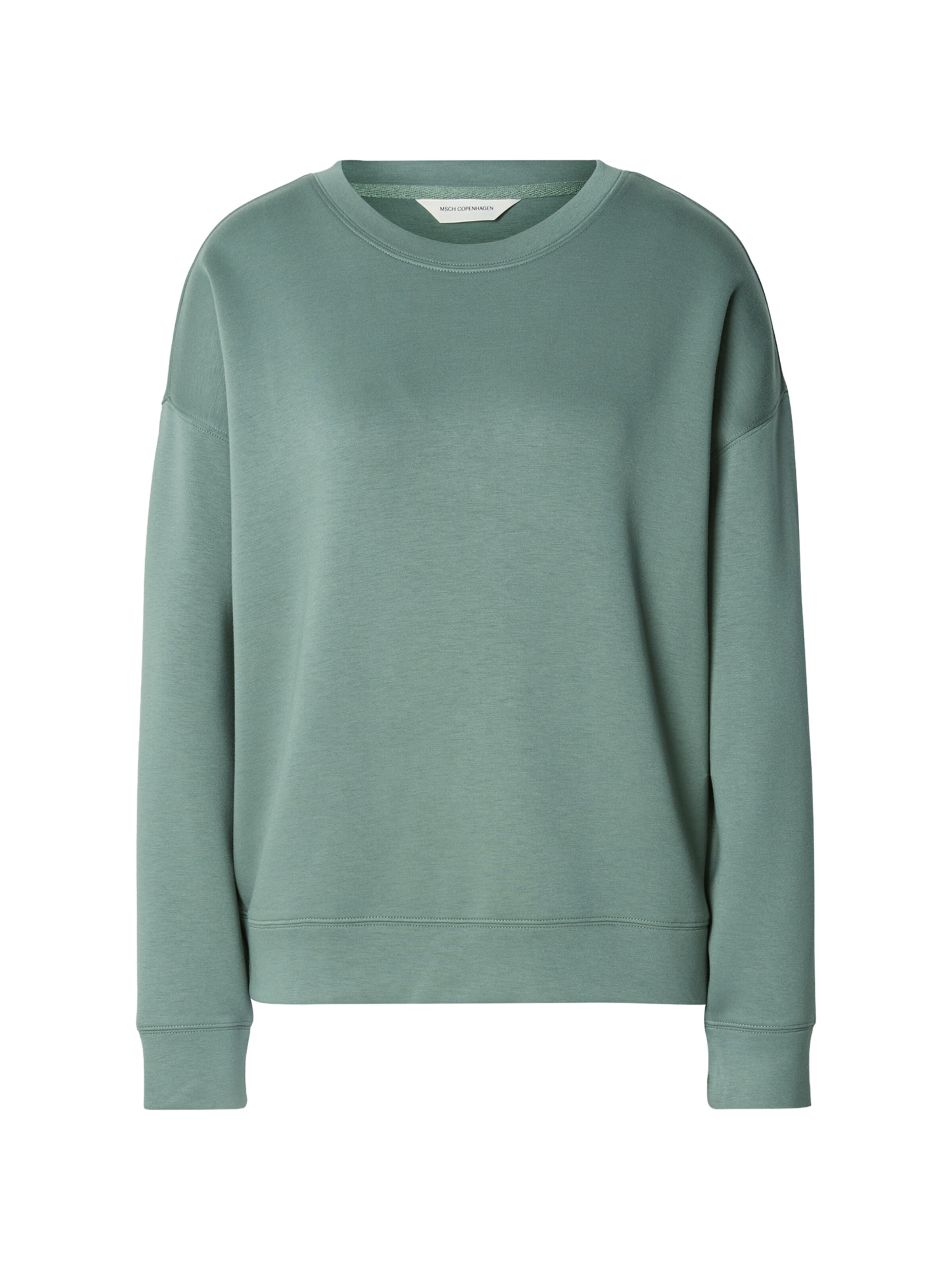 MSCH COPENHAGEN Sweatshirt 'Ima' in Grün: Vorderseite