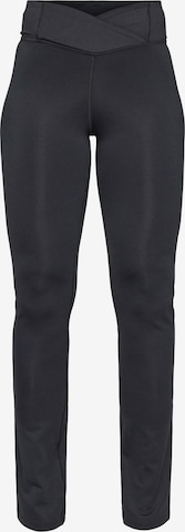 ReebokFlared/zvonoliki kroj Sportske hlače - crna boja: prednji dio