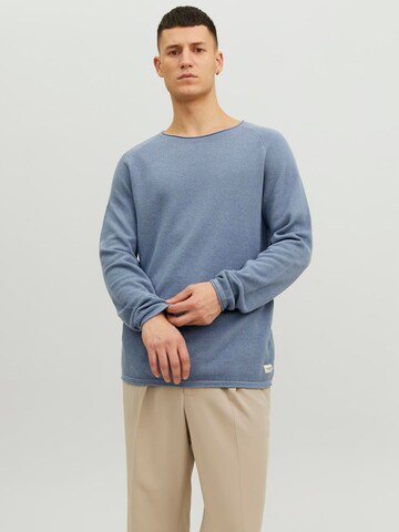 JACK & JONES Pullover in Blau: Vorderseite