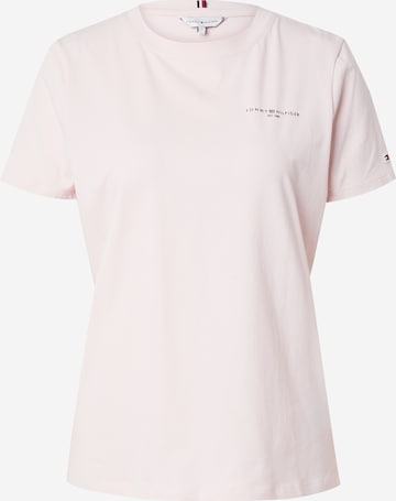 T-shirt '1985' TOMMY HILFIGER en rose : devant
