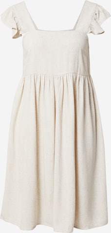 Robe 'Fida' SELECTED FEMME en beige : devant