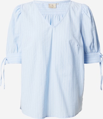 Peppercorn Bluse in Blau: predná strana