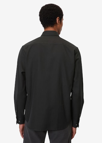 Regular fit Camicia di Marc O'Polo in nero