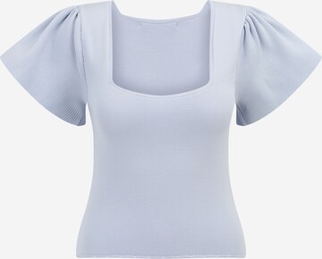 Only Petite - Pullover 'KENDRA' em azul: frente