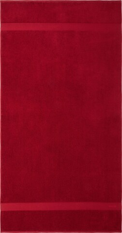 Ralph Lauren Home Shower Towel 'AVENUE' in Red: front