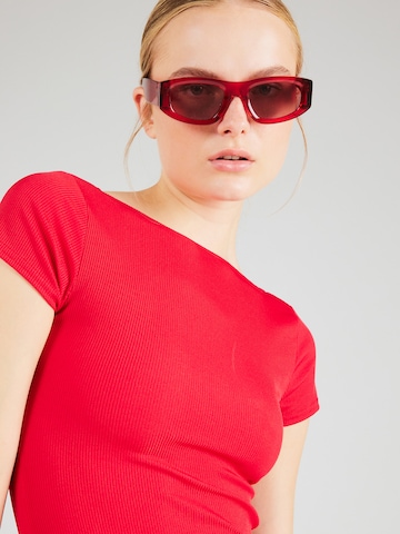 Nasty Gal - Vestido em vermelho