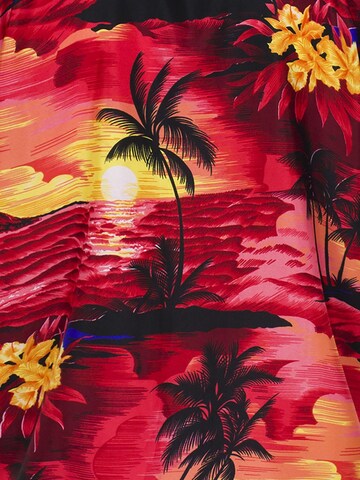 King Kameha Scarf 'Surf' in Red