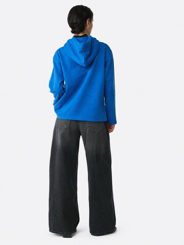 Sweat-shirt Ethiquet en bleu