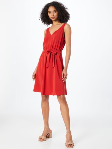 VILA Summer Dress 'KRISTINA LAIA' in Red: front