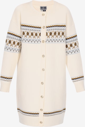 Cardigan DreiMaster Maritim en blanc : devant