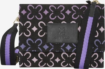 CODELLO Crossbody Bag in Purple: front