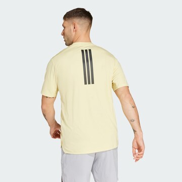 ADIDAS PERFORMANCE Performance Shirt 'Power' in Yellow: front