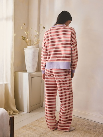 Wide Leg Pantalon Next en rose