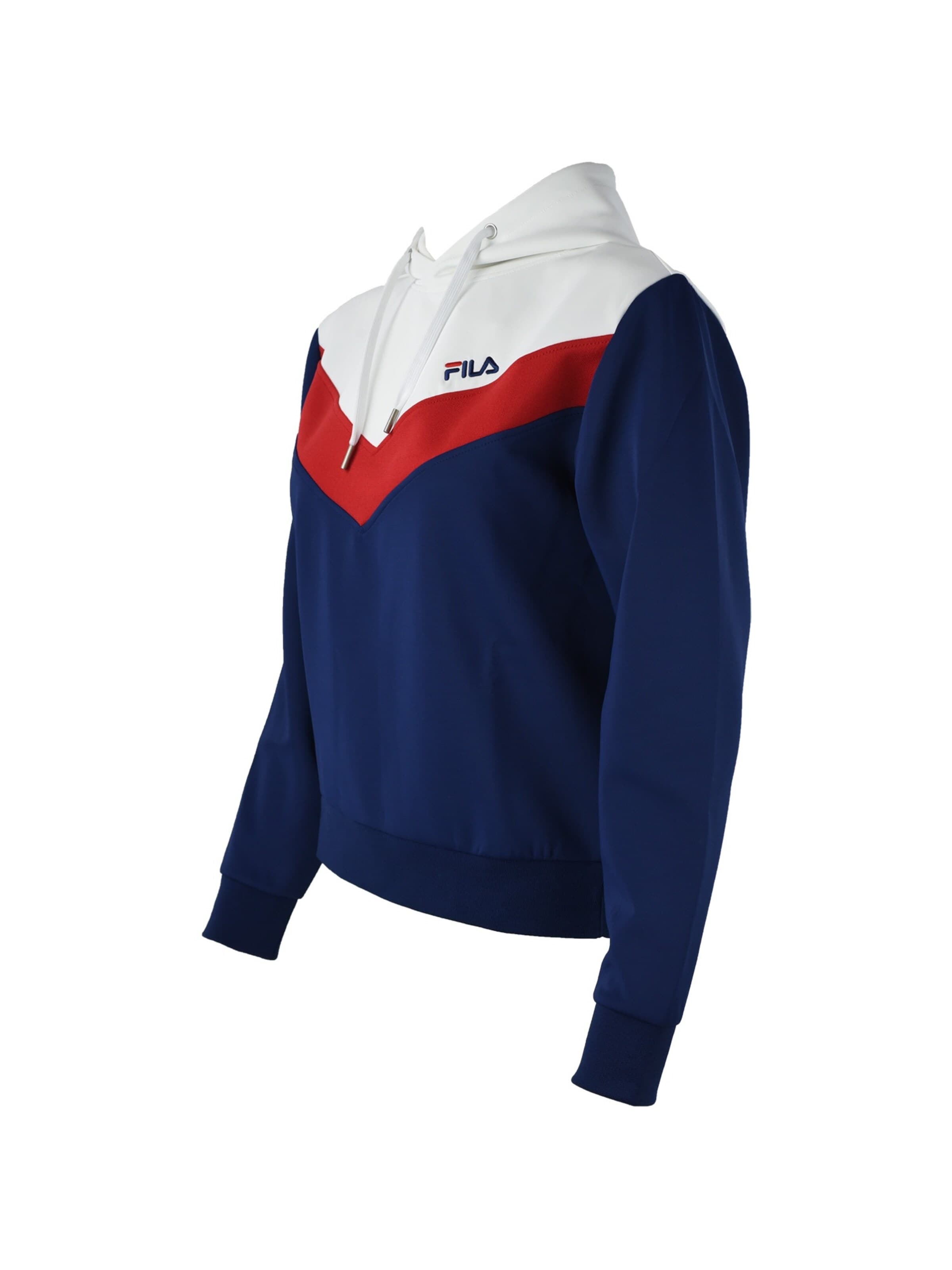 FILA Sweatshirt 'Fila Bosa Cropped Hoody'‌‌‌‌ in Blau