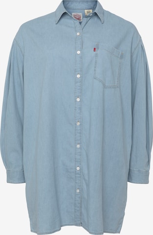 Levi's® Plus Bluse in Blau: predná strana