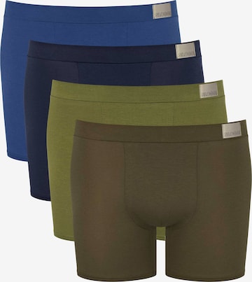 SLOGGI Boxershorts in Blauw: voorkant