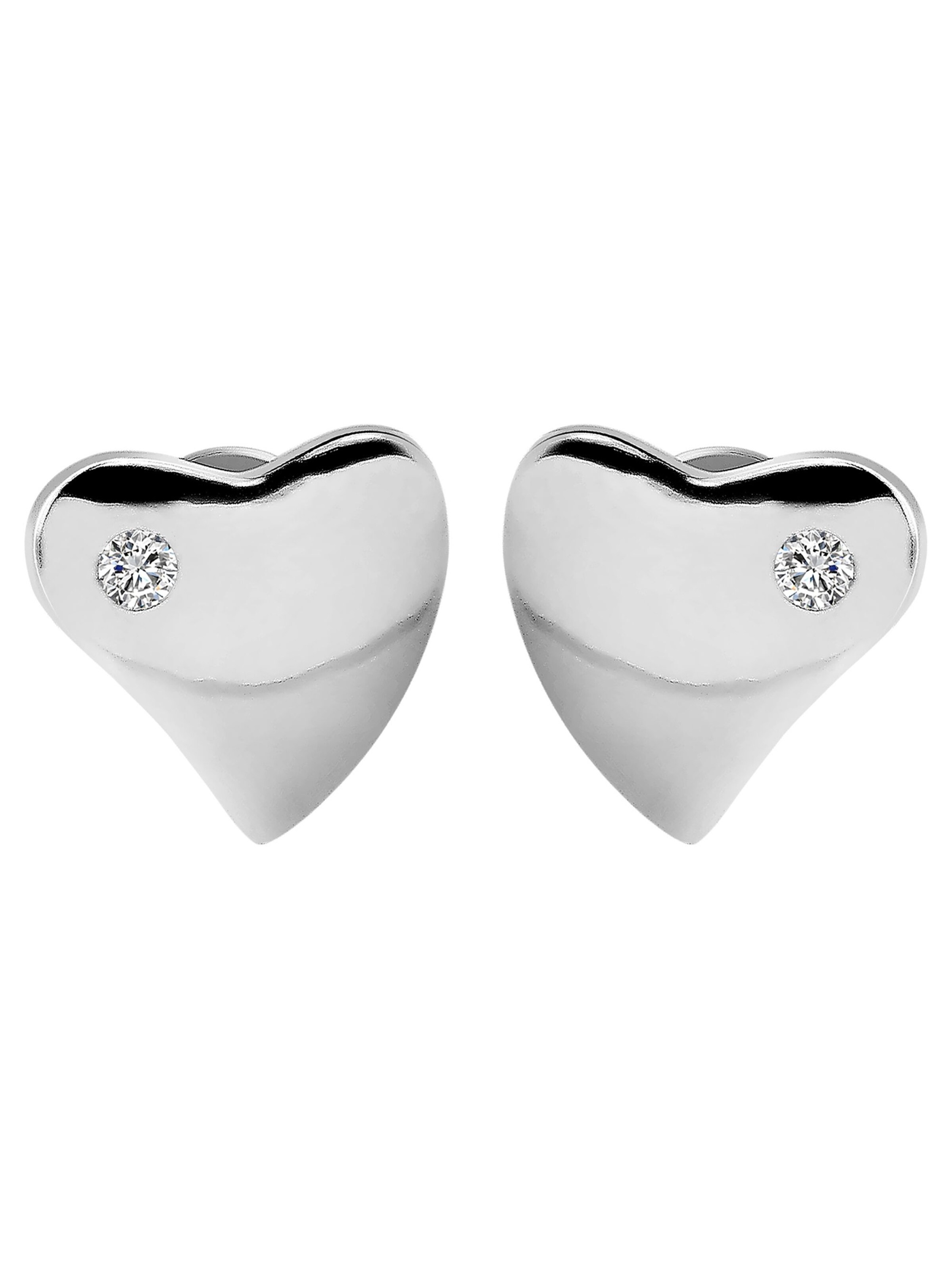Akzent Earrings 'Celi, 925 Sterlingsilber, langlebig' in Silver: front