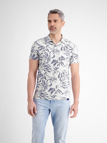 T-Shirt LERROS en blanc : devant