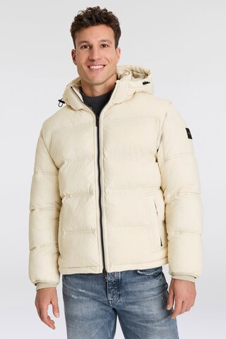 BOSS Jacke 'Obark-D' in Beige: Vorderseite