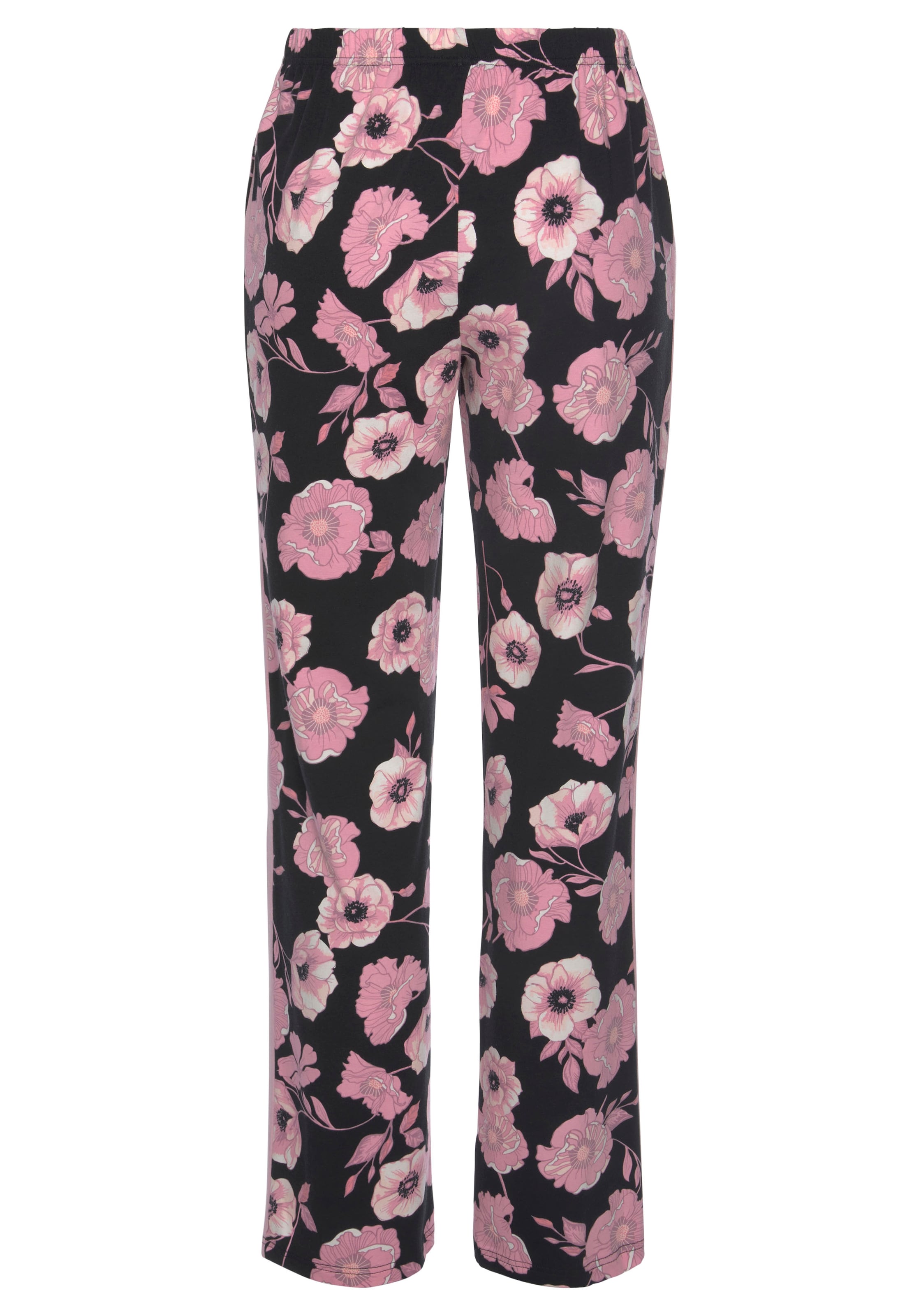 Lingerie Pantalon de pyjama LASCANA en Noir 