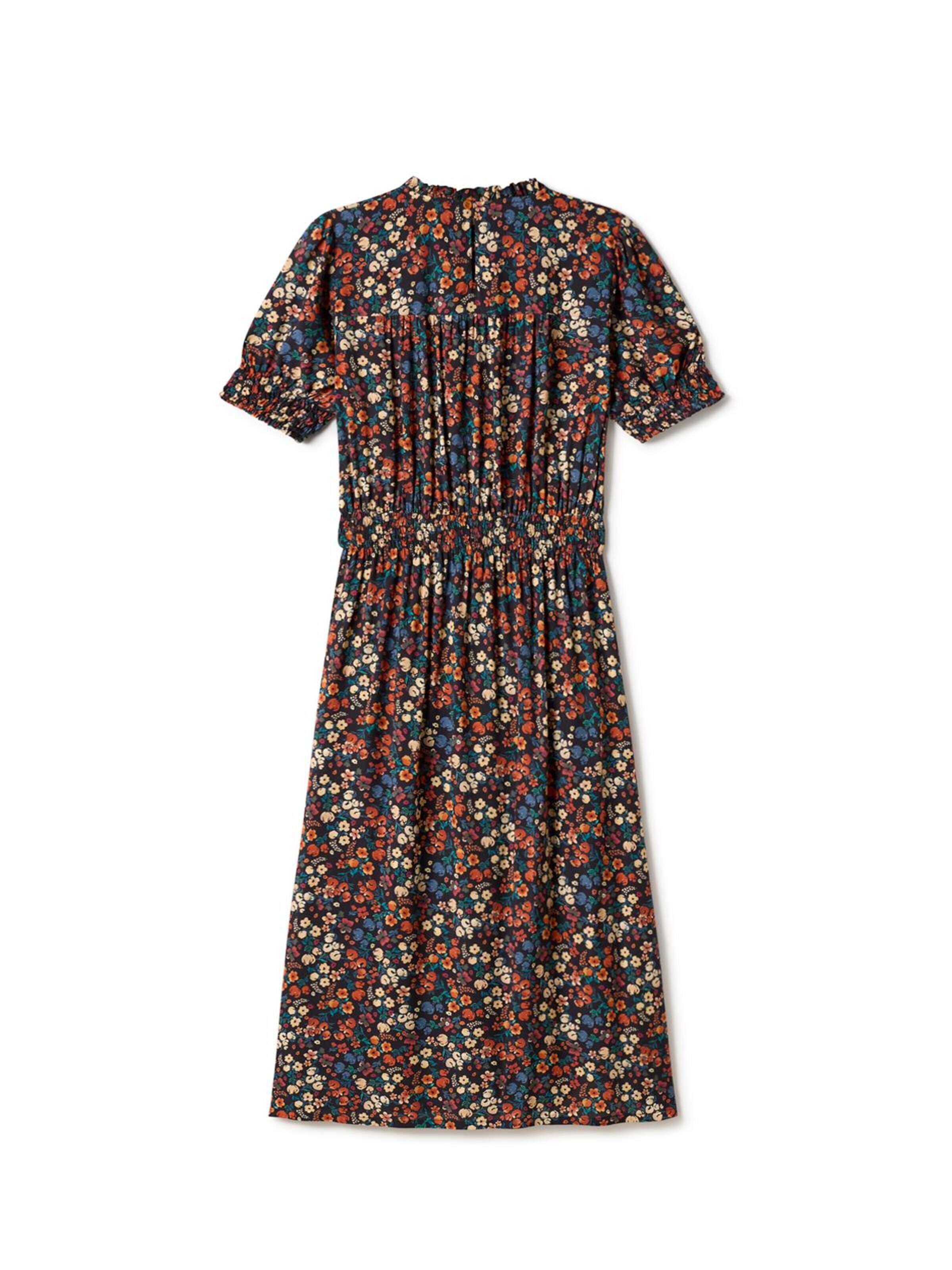 Twothirds Dress 'Grassholm - Wild Forest' in Mixed colours