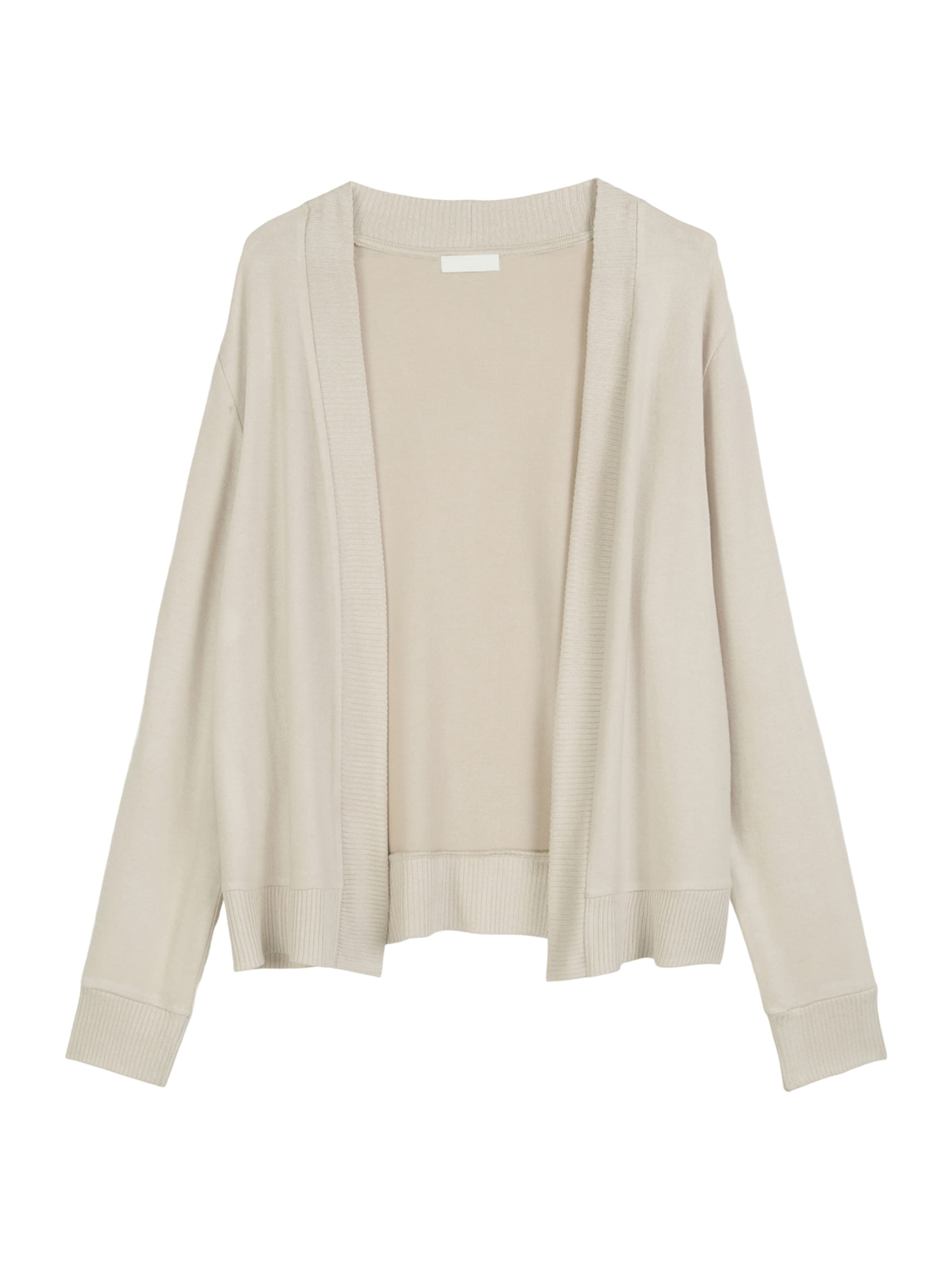 Marc O'Polo Knit cardigan ' Soft Knit ' in Beige: front