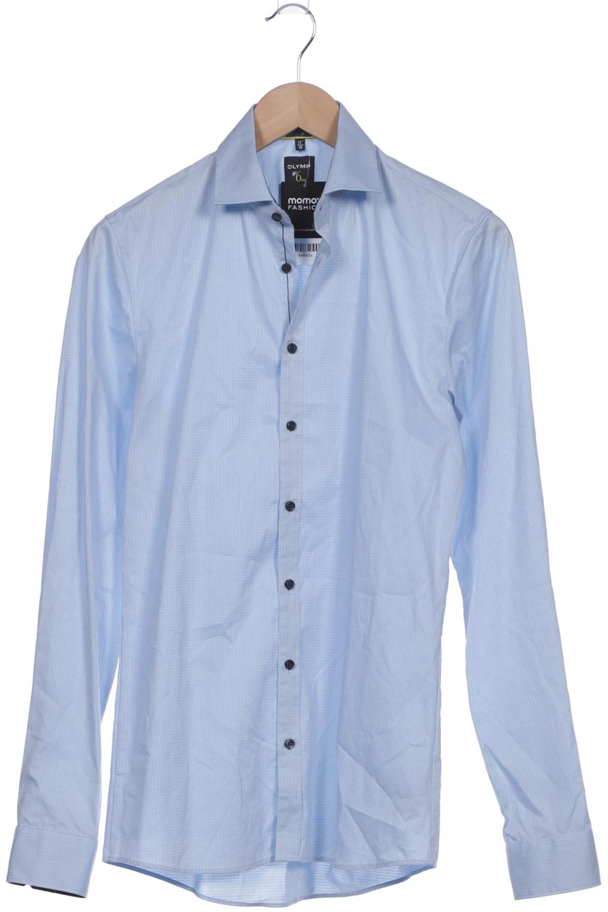 OLYMP Hemd S in Blau: Vorderseite