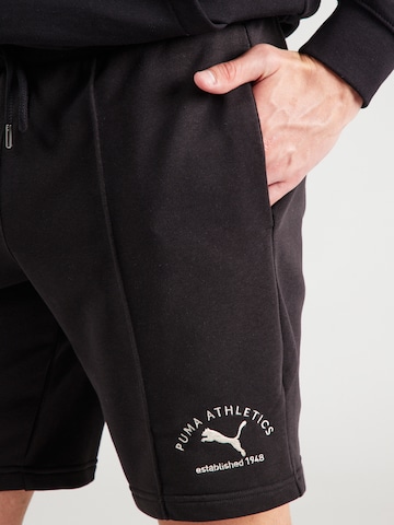 PUMA Regular Trousers 'CLASS 8' in Black