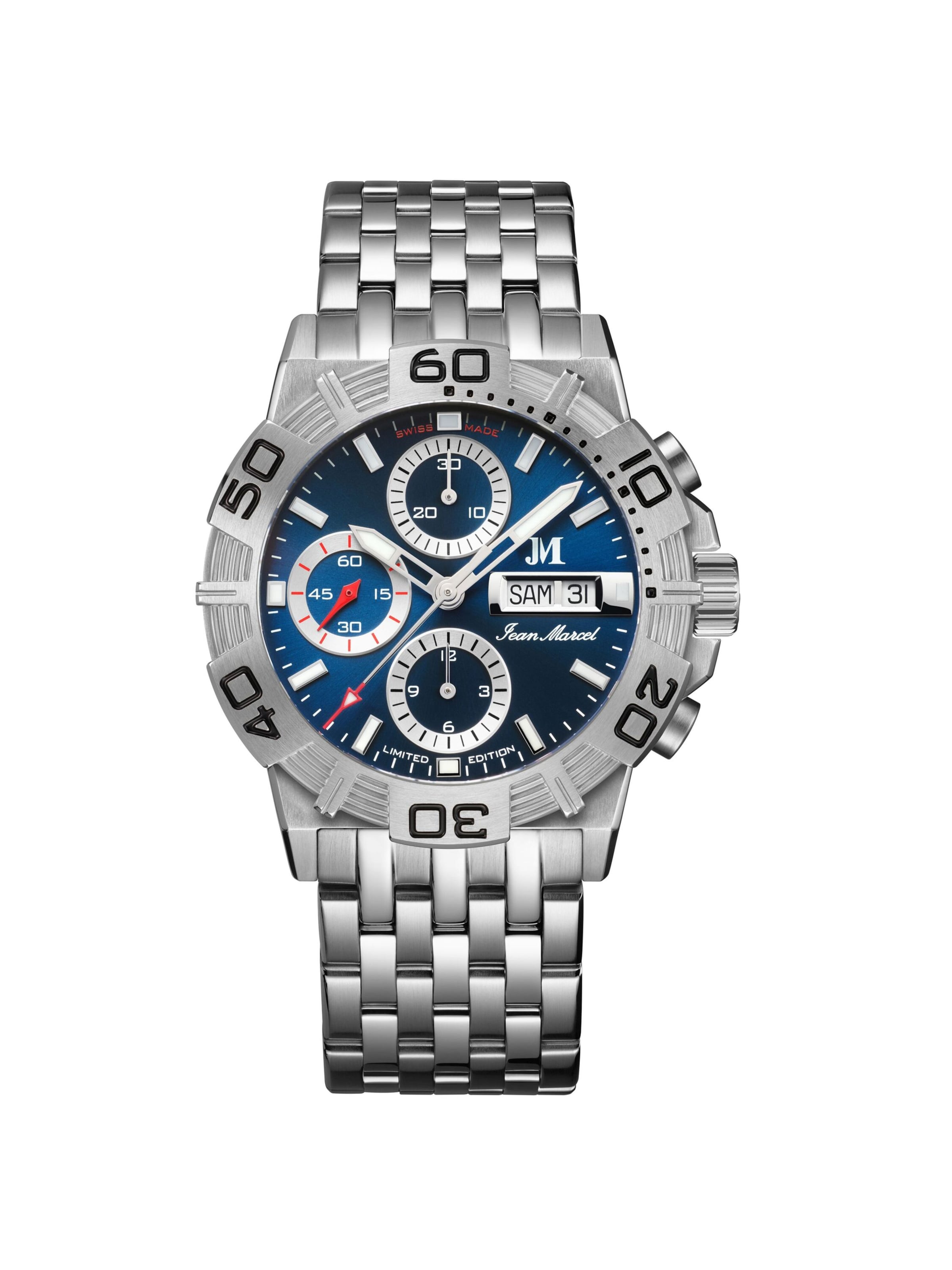 Jean Marcel Analog Watch in Silver: front