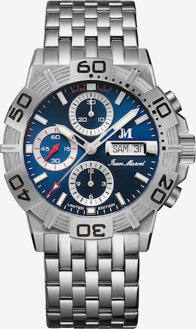 Montre à affichage analogique Jean Marcel en argent : devant