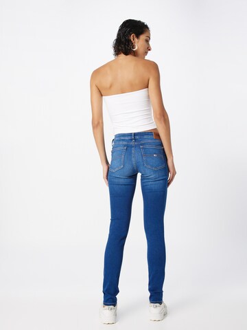 Tommy Jeans Skinny Farkut 'SOPHIE' värissä sininen